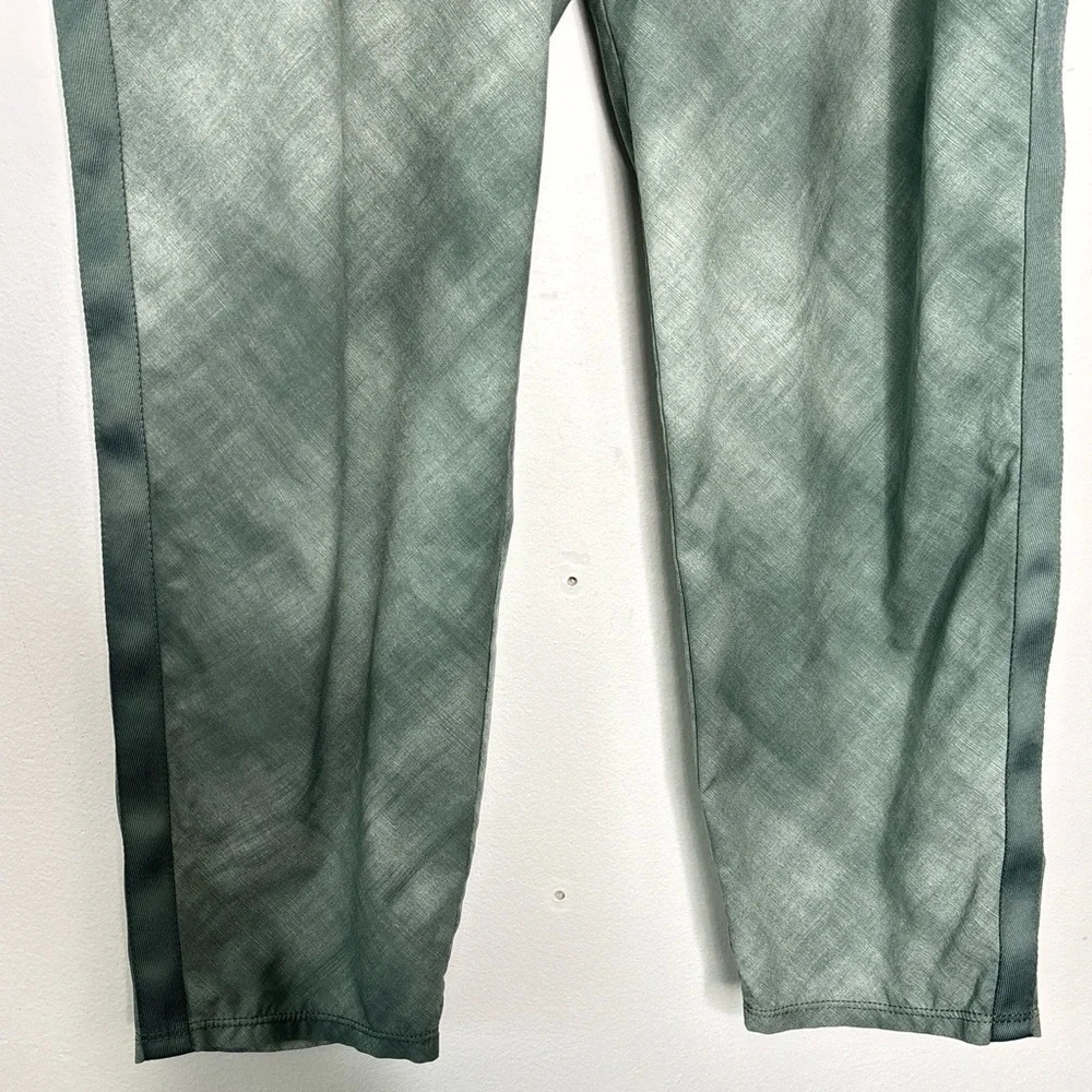Athleta Nolita Slim Tapered Crop Pant Denali Minimalistic Green Gray Size 10 - Picture 4 of 16